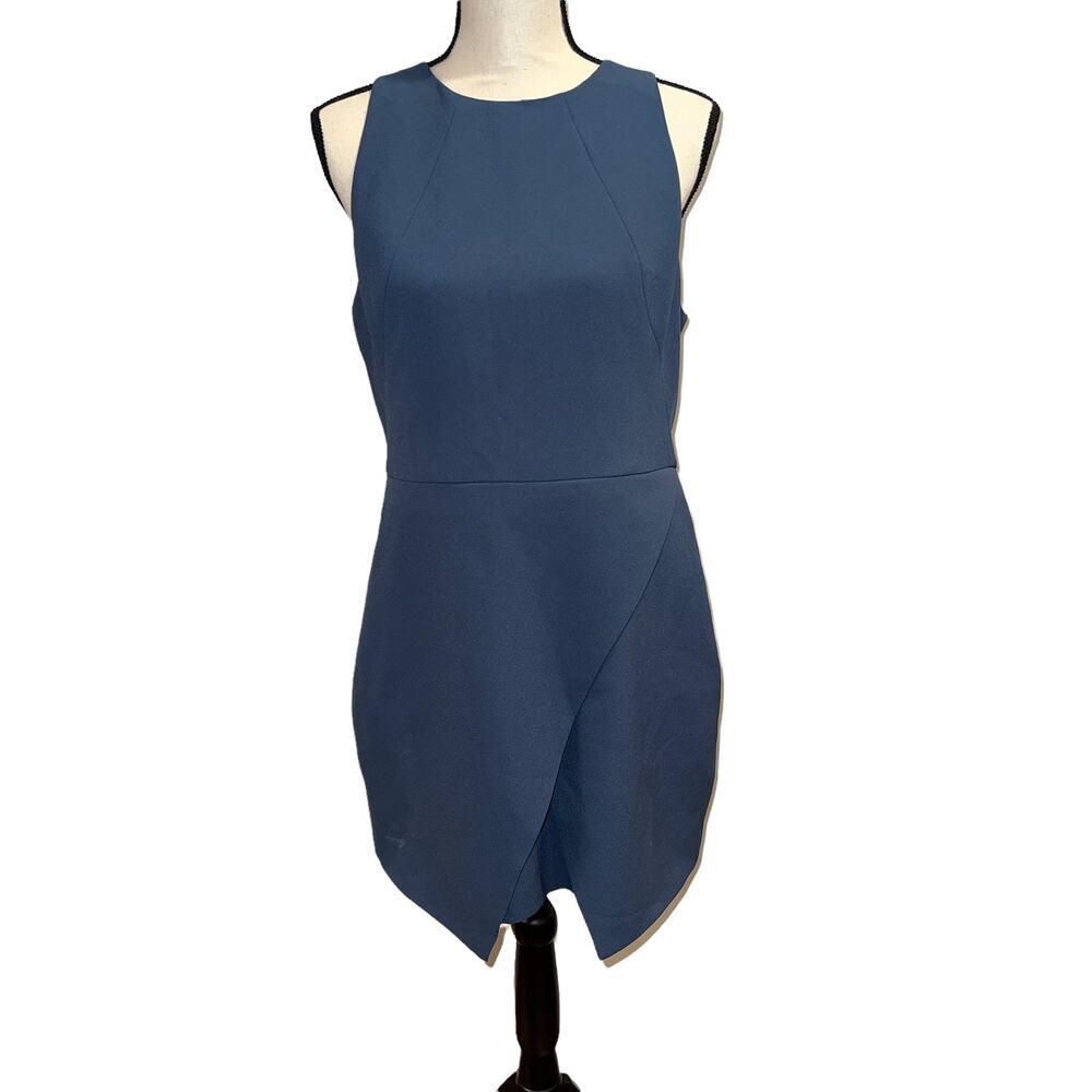 Keepsake Slate Blue Envelope Dress Size XL